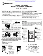 Intermatic SS8 Series Installation And Operating Instructions preview