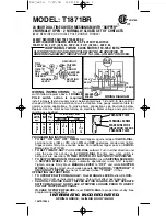 Intermatic T1871BR Supplementary Manual preview