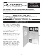 Preview for 1 page of Intermatic T40000R4 Installation, Operation & Service Manual