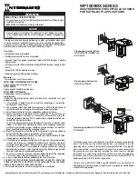 Preview for 1 page of Intermatic WP1000MX Series Manual