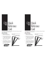 Intermec 1280 Series Quick Reference Card preview