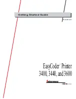 Preview for 1 page of Intermec 3440 Getting Started Manual