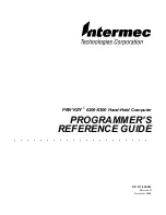 Intermec 6300 SERIES Programmer'S Reference Manual предпросмотр