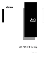 Intermec 9189 User Manual preview