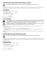 Preview for 12 page of Intermec AC11 Supplementary Manual