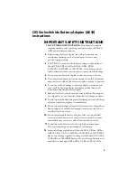 Preview for 3 page of Intermec AE33 Instructions Manual