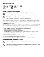 Preview for 1 page of Intermec AV5 Compliance Insert