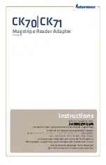 Предварительный просмотр 1 страницы Intermec CK70 RFID Instructions Manual