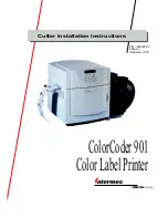 Intermec ColorCoder 901 Install Manual предпросмотр