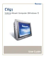 Предварительный просмотр 1 страницы Intermec CV61 User Manual