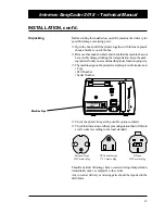 Preview for 14 page of Intermec EasyCoder 201II Technical Manual