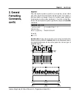 Preview for 18 page of Intermec EasyCoder 301 Programmer'S Manual