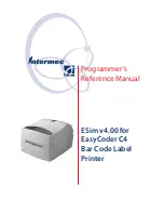 Preview for 1 page of Intermec EasyCoder C4 Reference Manual