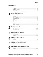 Preview for 3 page of Intermec EasyCoder C4 Reference Manual