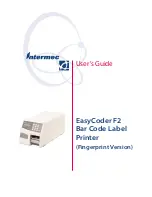 Предварительный просмотр 1 страницы Intermec EasyCoder F2 User Manual