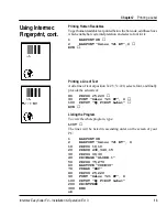 Предварительный просмотр 14 страницы Intermec EasyCoder F4 Installation & Operation Manual