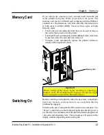 Предварительный просмотр 28 страницы Intermec EasyCoder F4 Installation & Operation Manual