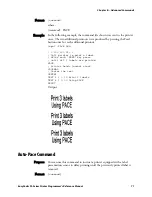 Preview for 89 page of Intermec EasyCoder PL-Series Programmer'S Reference Manual