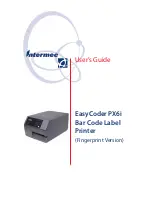 Intermec EasyCoder PX6i User Manual preview