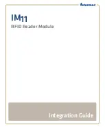 Intermec IM11 Integration Manual preview