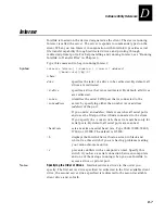 Preview for 501 page of Intermec Janus 2010 User Manual