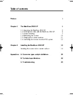 Preview for 3 page of Intermec MaxiScan 2500 User Manual