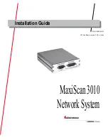 Intermec MaxiScan 3010 Installation Manual preview