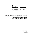 Intermec NORAND 600 User Manual preview