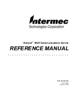 Preview for 1 page of Intermec Norand 6920 Reference Manual