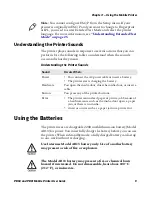 Preview for 21 page of Intermec PB50 User Manual