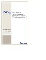 Preview for 1 page of Intermec PW50 Installation Manual