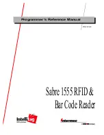 Preview for 1 page of Intermec Sabre 1555 Programmer'S Reference Manual