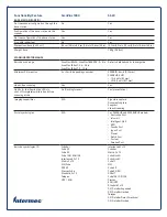 Предварительный просмотр 3 страницы Intermec ScanPlus 1800ST Migration Manual