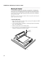 Предварительный просмотр 32 страницы Intermec Trakker Antares 2460 User Manual