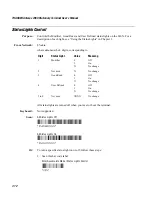 Предварительный просмотр 132 страницы Intermec Trakker Antares 2460 User Manual