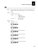 Предварительный просмотр 203 страницы Intermec Trakker Antares 2460 User Manual