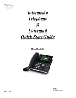 Intermedia Yealink T46G Quick Start Manual предпросмотр