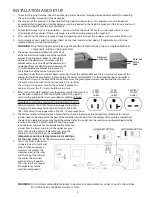 Предварительный просмотр 5 страницы InterMetro Ind. METRO C5 8 Series Instructions For Use Manual