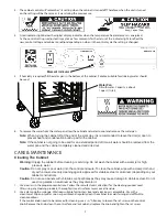 Предварительный просмотр 11 страницы InterMetro Ind. METRO C5 8 Series Instructions For Use Manual