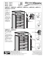 Предварительный просмотр 6 страницы InterMetro Ind. MetroBasix Plus MBA190 Assembly Manual