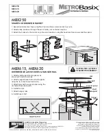 Preview for 8 page of InterMetro Ind. MetroBasix Plus MBA190 Assembly Manual