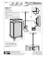 Предварительный просмотр 15 страницы InterMetro Ind. MetroBasix Plus MBA190 Assembly Manual