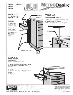 Preview for 17 page of InterMetro Ind. MetroBasix Plus MBA190 Assembly Manual