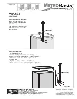 Preview for 19 page of InterMetro Ind. MetroBasix Plus MBA190 Assembly Manual