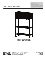 Preview for 1 page of InterMetro Ind. SECM 2430 Instructions For Use Manual