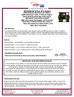 Preview for 1 page of InterMotive AFIS420VSX-B Installation Instructions Manual