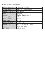 Preview for 5 page of Internal Corp Zella V12 Multi-Charger User Manual