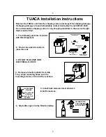 Preview for 12 page of INTERNATIONAL CARBONIC TUACA Installation And Service Manual