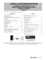 Preview for 1 page of International comfort products 0401410A Installation Instructions Manual