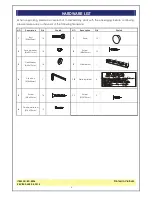 Preview for 4 page of International Concepts BROKLYN BD-8006 Assembly Instructions Manual